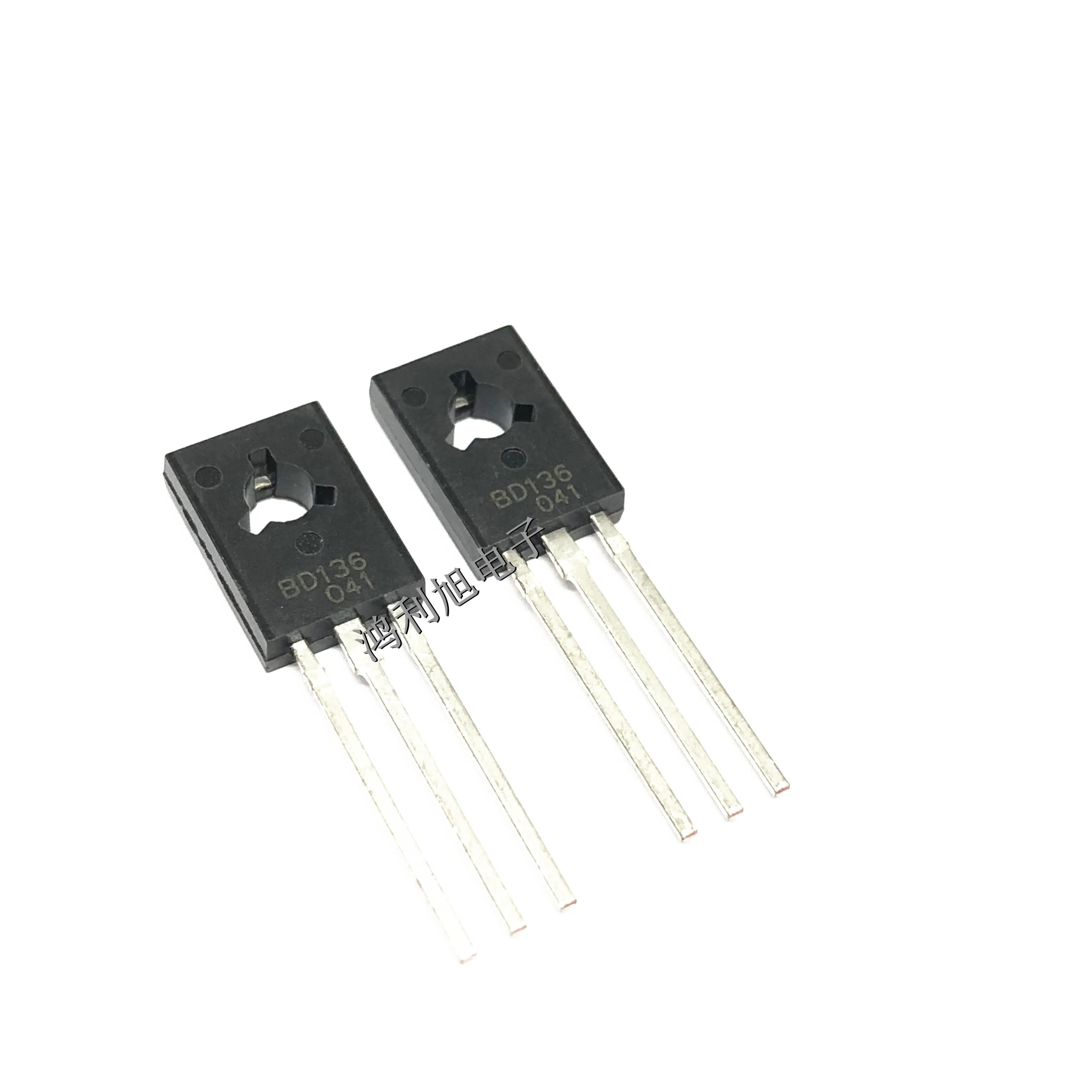 50PCS/Lot BD136 package TO-126 PNP power transistor direct insertion power transistor brand new original stock