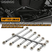 Varilla de cambio de rosca lateral izquierda y derecha Universal para motocicleta M6, 40mm-400mm (solo varilla de cambio para Harley Yamaha Kawasaki Honda Suzuki