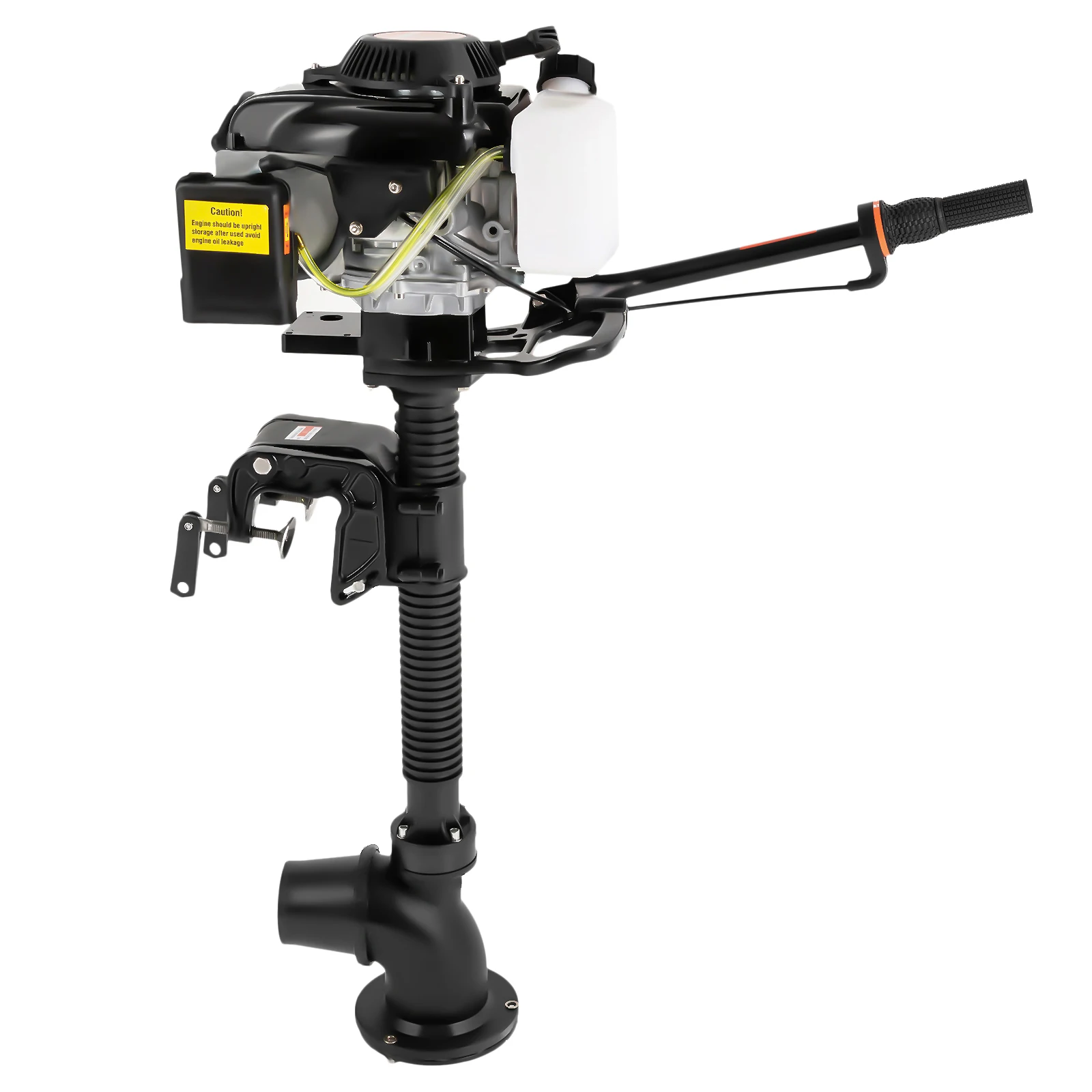 

2.9KW 55cc 4-stroke Outboard Engine Manual Start Outboard Short Shaft Motor Heavy Duty Boat Engine Wind Cooling System