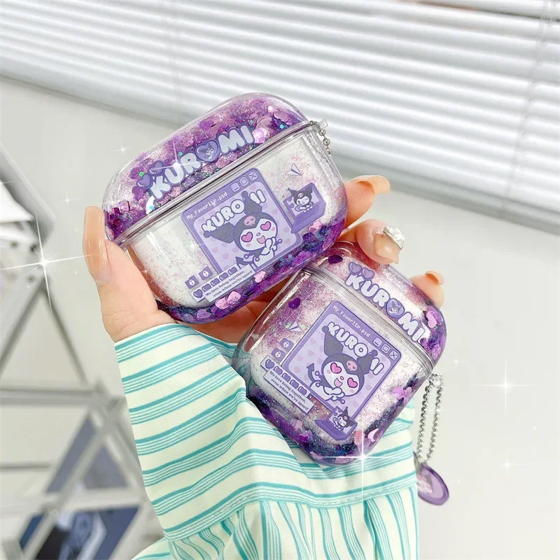 مرحبا كيتي المفاتيح حقيبة سماعة الاذن ل Airpods Pro2 3 4 لطيف سماعة رأس بخاصية البلوتوث غطاء الحلو لطيف Fundas ل AirPods 2 برو غطاء