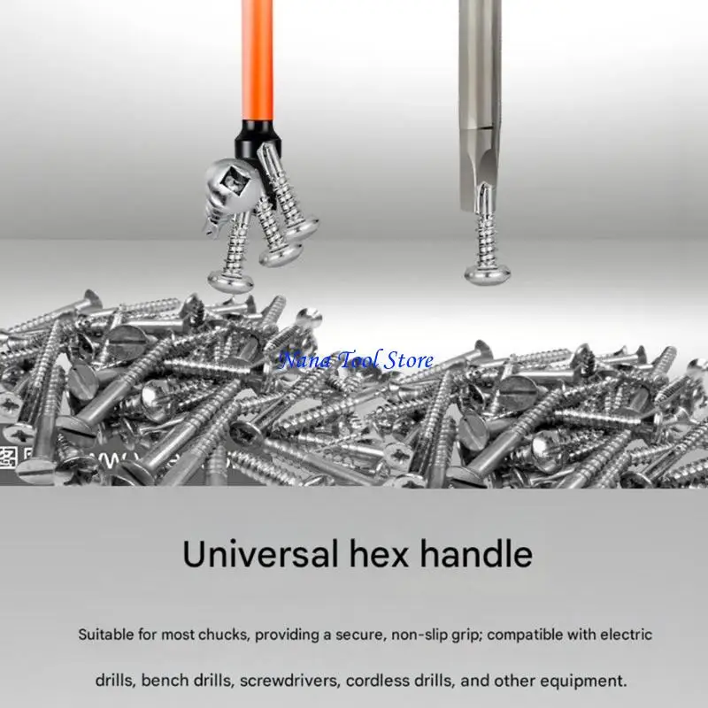 31GJ Multi Size Screwdriver Bit Shockproof Tip Heavy Duty Construction Material