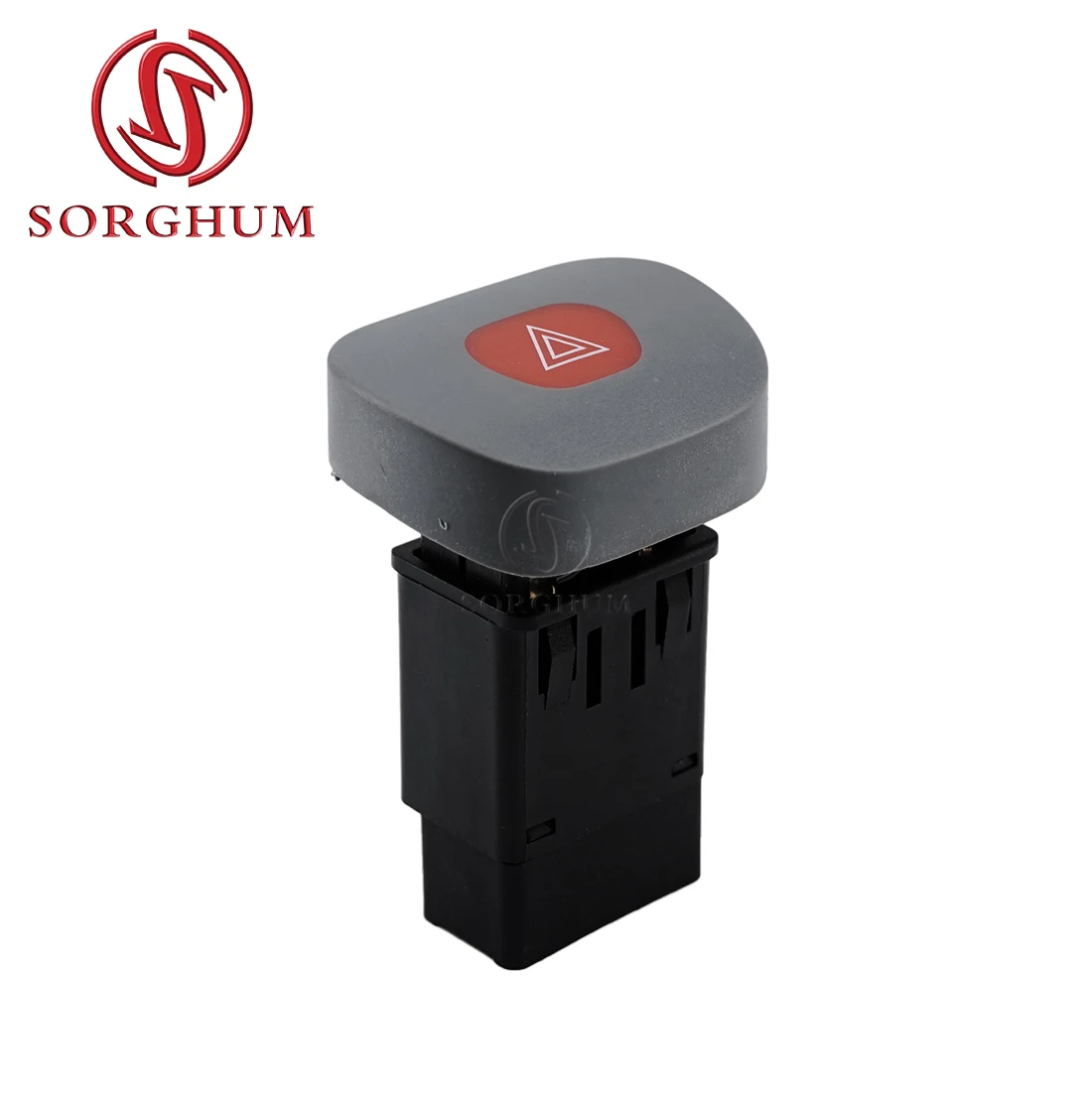 

SORGHUM 7700421820 For Renault Clio II Megane I Classic 8P Hazard Lamp Button Emergency Warning Light Flash Switch Car Accessory