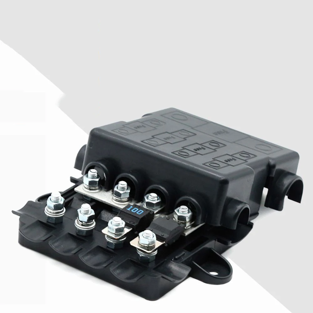 

1pc Car Heavy Duty Power Distribution Fuse Box Block Car Fuse Base 12v 24v Durable Fuses Holder Car Accessories Brand New BX2054