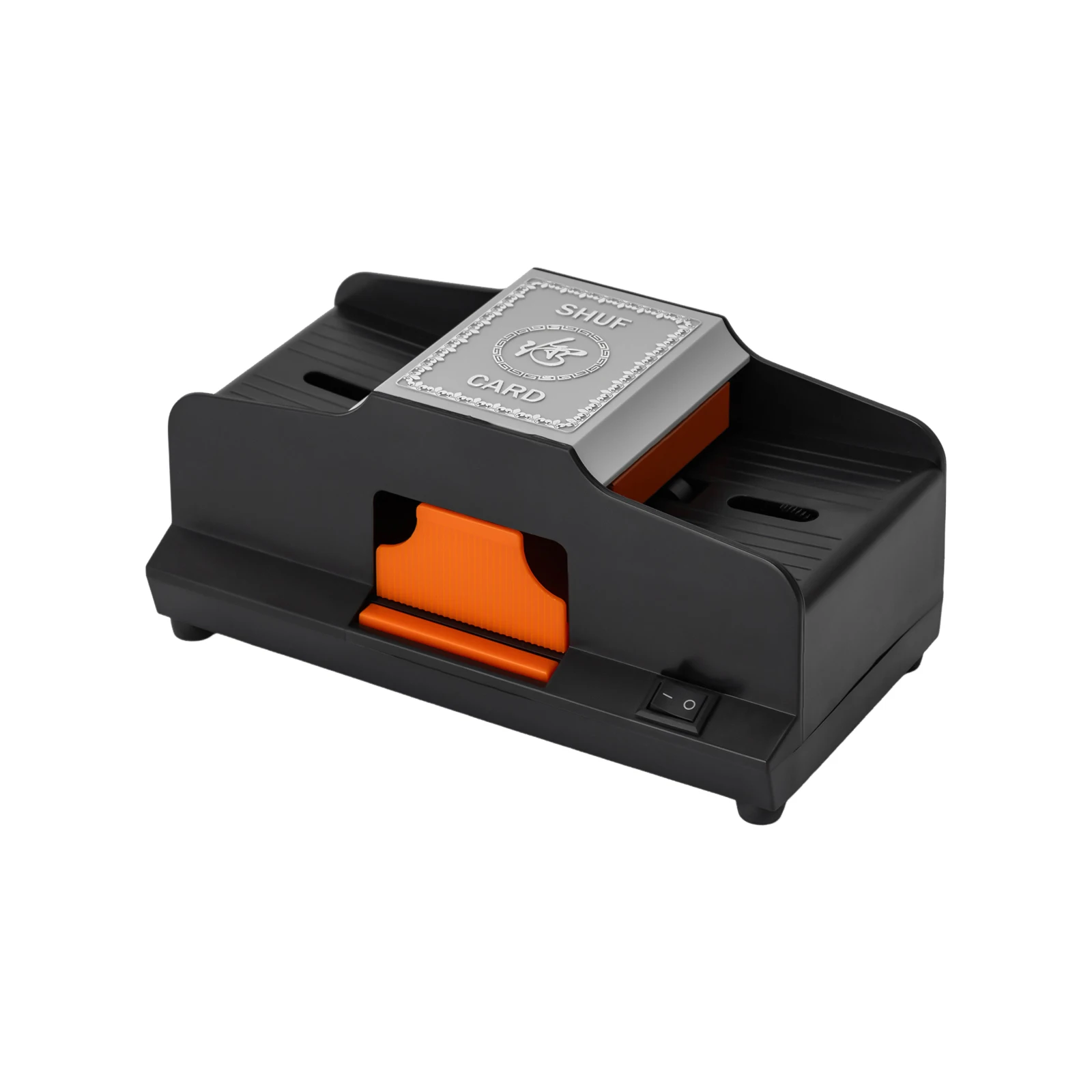 Card Shuffler 2 Decks, Automatic Shuffler in 1 Min, Dual Power USB/Battery for Poker UNO Blackjack Bridge