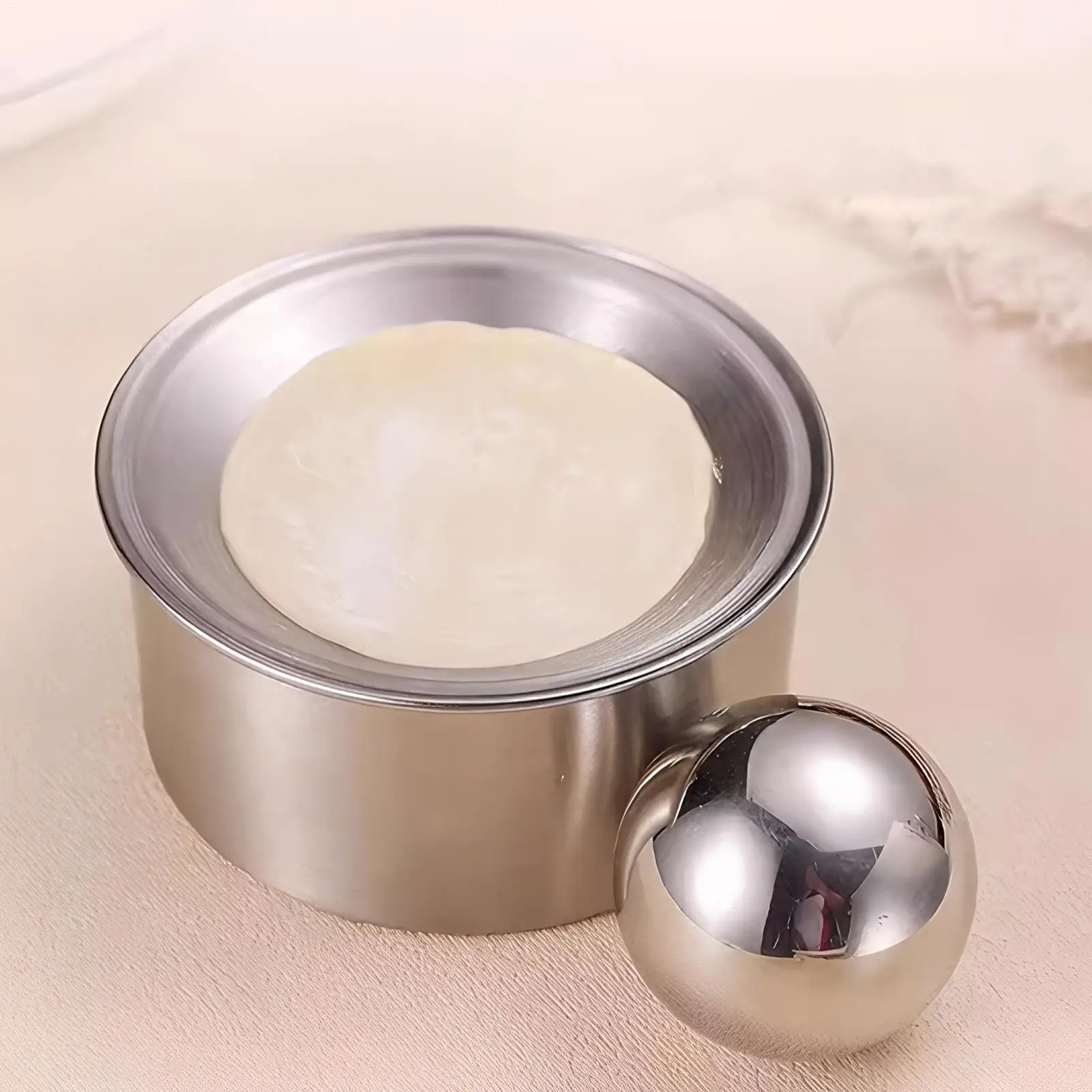 Manual Dumpling Wrapper Press Machine Dough Sheet Maker Tool for Homemade Gyoza Ravioli Empanada Pie Pasta Kitchen Baking - view 5