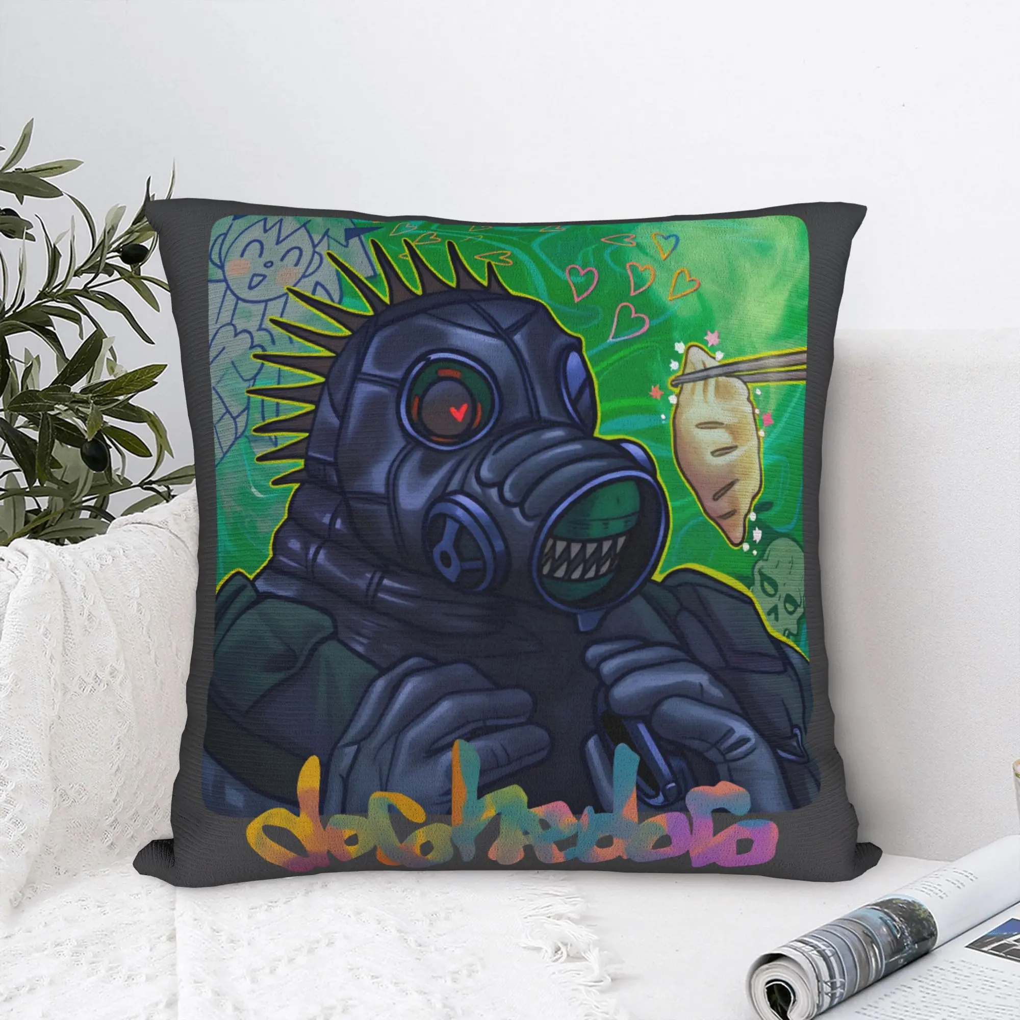 Dorohedoro I saved you the last one Pillow Cover  Novelty Pillow Case For Office Car Home Decor Square Pillowcases Gift