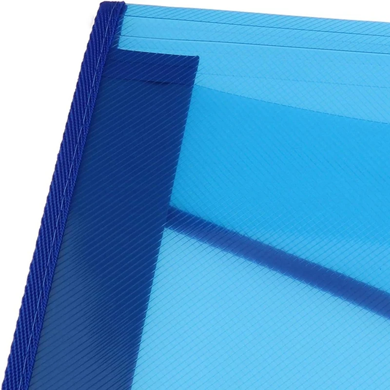 Plastic Wallets A4 Plastic Wallets Storage File Folder With Snap Buckle And Pocket A4 Waterproof Transparent File Bag