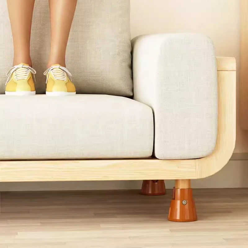 Anti-Slip Heightening Pads for Chairs Stools Silent Height Adjustable Furniture Risers Sofa Bed Table Legs Extender Base