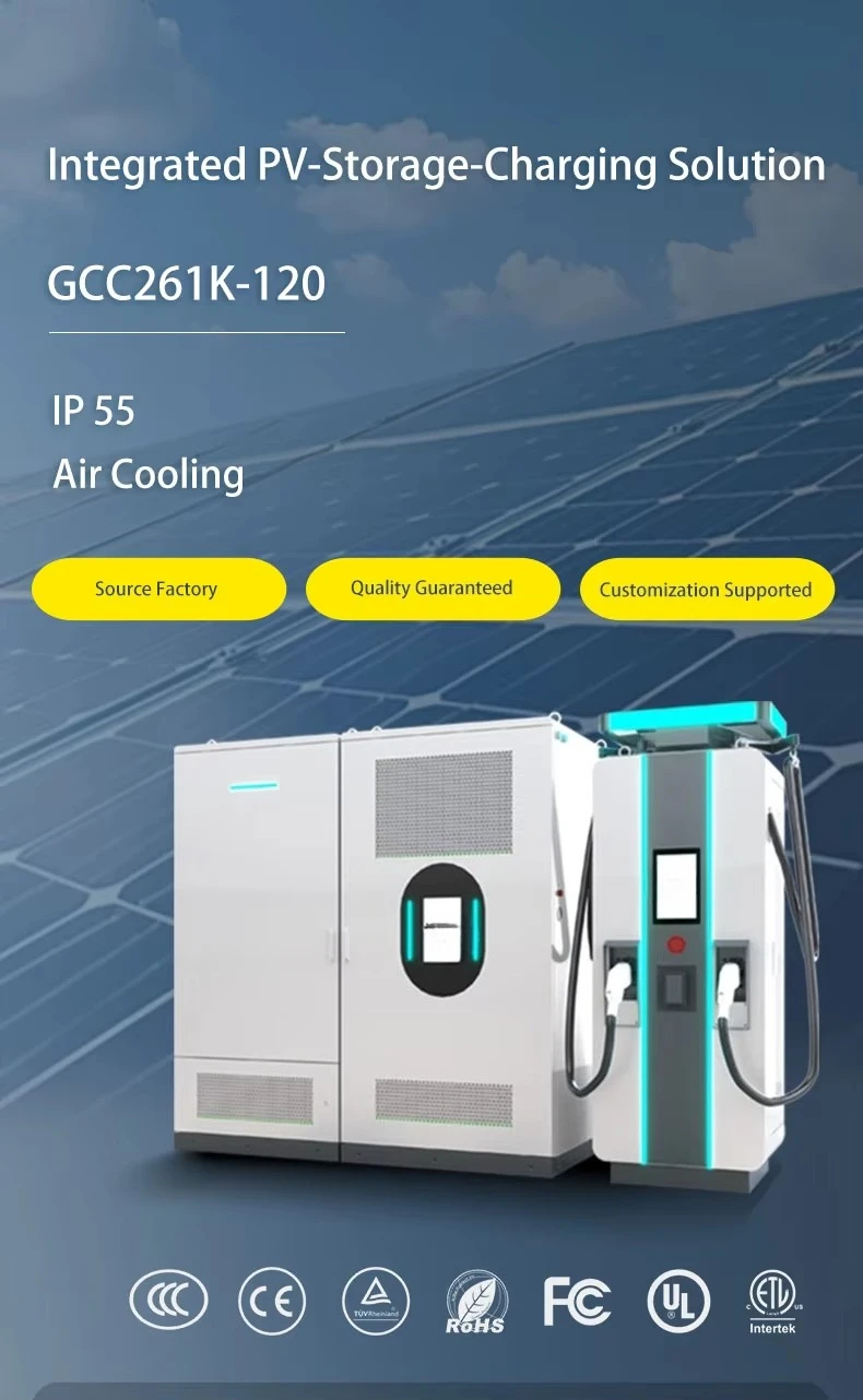Energy Commercial Solar System With 261kwh Lithium Ion Batteries Pack Off Grid Connection Energy Storage System