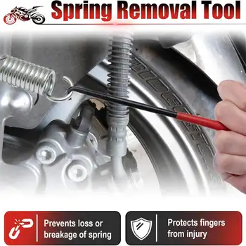 機車排氣管彈簧鉤 T 型手柄排氣管彈簧拉拔器安裝鉤彈簧拆卸維修工具 10 最佳銷售 摩托工具 - №3