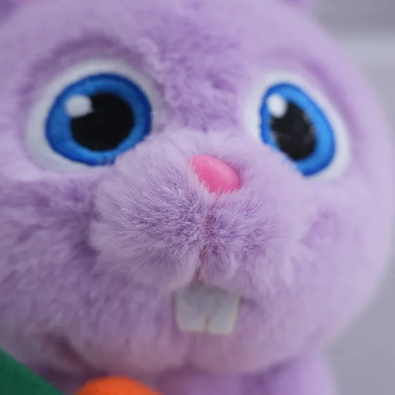 1-20PCS Karotte Hase Plüsch Anhänger Ostern Nette Puppe für Mädchen Kinder Geschenk Tasche Kleine Schlüsselbund Dekoration Ostern geschenk