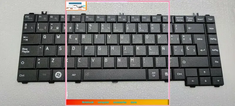 НОВАЯ испанская клавиатура для Toshiba Satellit C600 C600D C645 L600 L600D L630 L640 L645 L700 L730 L740 L745 L745D L730 L735