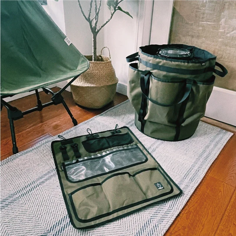 مناسبة لسخان الكيروسين، سلة مهملات التخييم، حقيبة تخزين مضادة للتصادمات