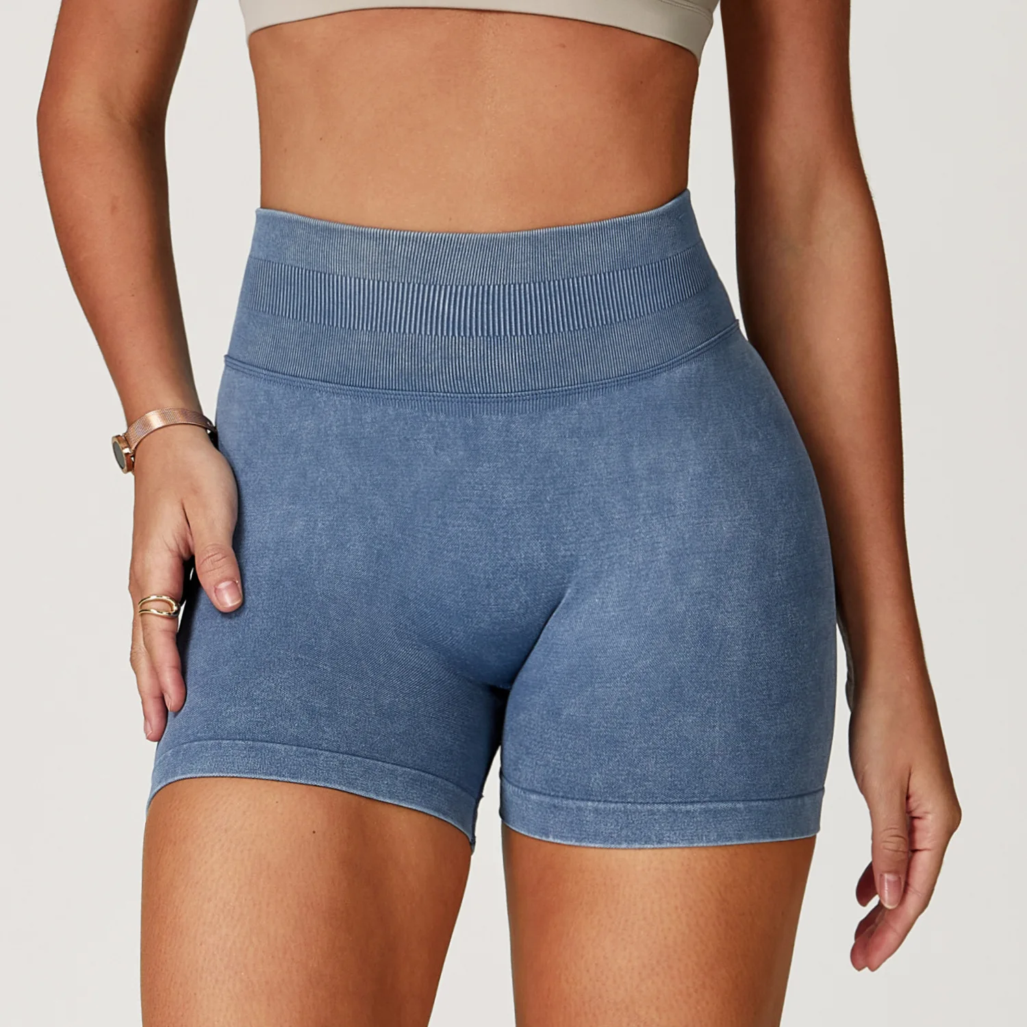Summer Running Sports Shorts Women Buttock Lift Leggings Women Scrunch Butt Cycling Slim Fit Workout High Waist Yoga Shorts - Image 6