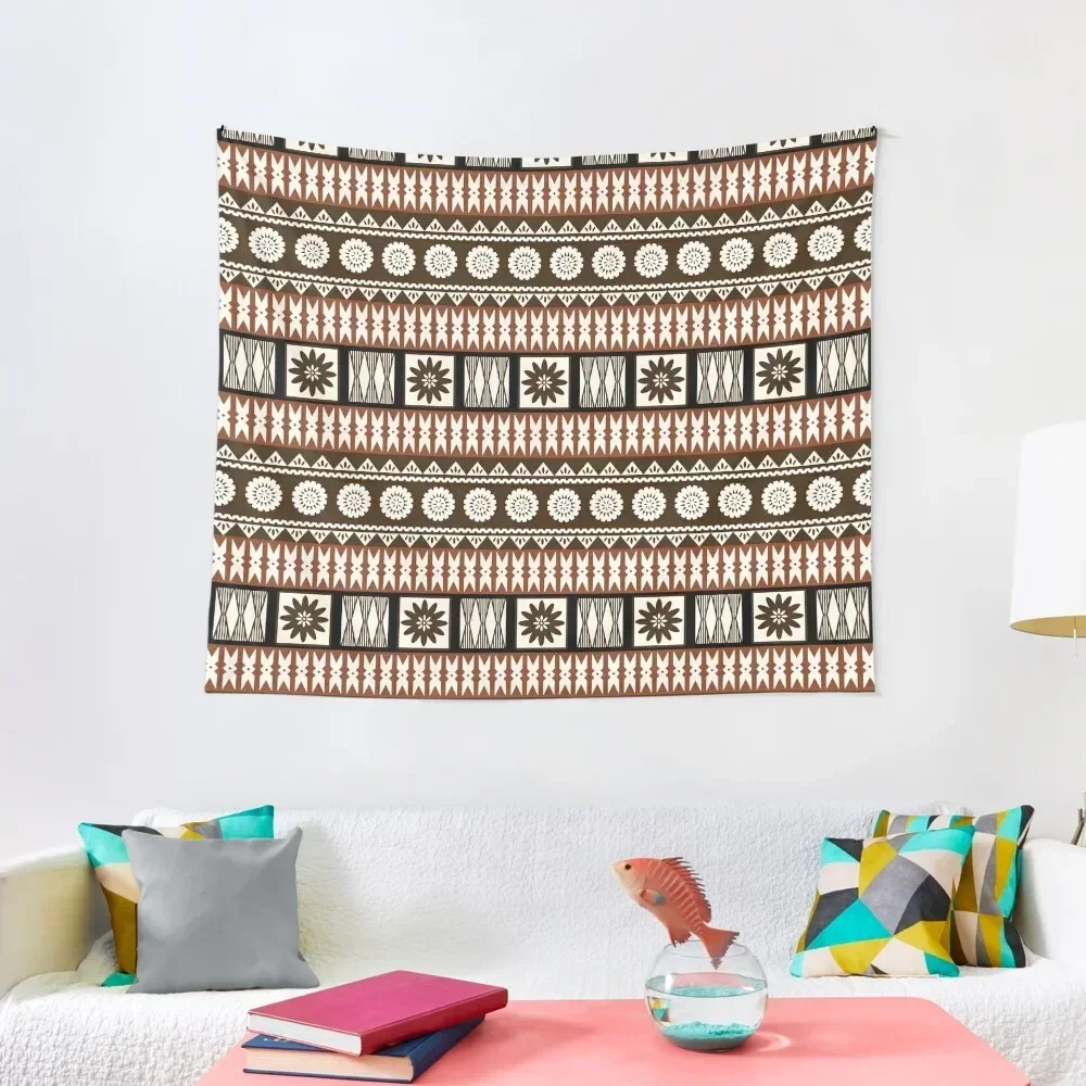 Fijian Masi - Tapa Tapestry Home Decor Accessories Wall Hanging Wall Art Tapestry