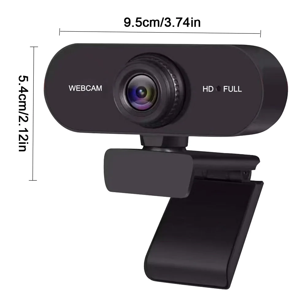 USB HD 자동 초점 웹 카메라, 마이크 포함, 컴퓨터 웹 카메라, PC 및 노트북 회의 및 화상 통화용 PC 웹캠, 1080P, 2K