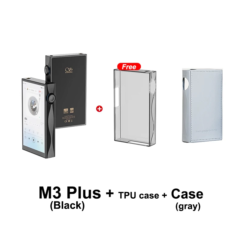 SHANLING M3 Plus HiFiポータブルミュージックプレーヤー USB DAC AMP