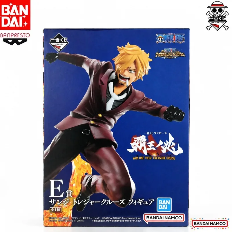 

In Stock Bandai Original Ichiban Kuji One Piece Sanji Action Figure Model Doll Brand New Boxed Anime Characters Toys Model