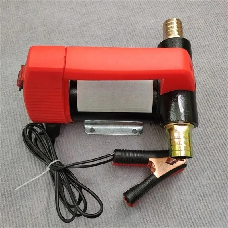 Electric Self-Priming Diesel Transfer Pump 12V 24V DC 220V AC Portable Fuel Suction Pump For Vehicle Industrial Refueling