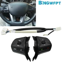 Audio Phone Volume Switch For BT Car Accessories For KIA RIO 2011-2014 Multifunctional Steering Wheel Control Button