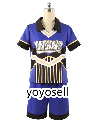 Ensemble Stars Fight! Yumenosaki Academy Sports Festival 2 Hajime Shino Ritsu Sakuma Uniform Cosplay Halloween Kostym 10 best sales ritsu sakuma cosplay - №10