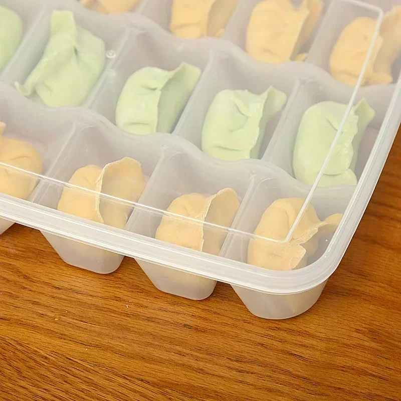 Refrigerator Quick Frozen Water Dumpling Storage Box Food Freezer Box Box Kitchen Accessories Preservation Sealed Box