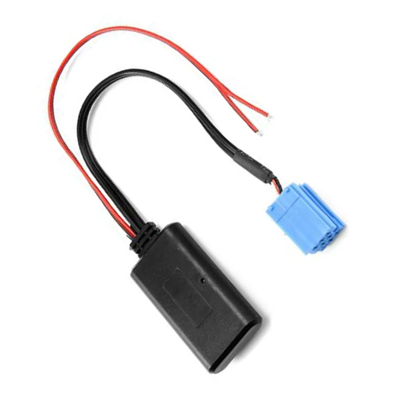 Biurlink samochodowy Bluetooth muzyka Aux Adapter Audio Mini ISO 8Pin dla Volkswagen Blaupunkt Radio 2000-2010
