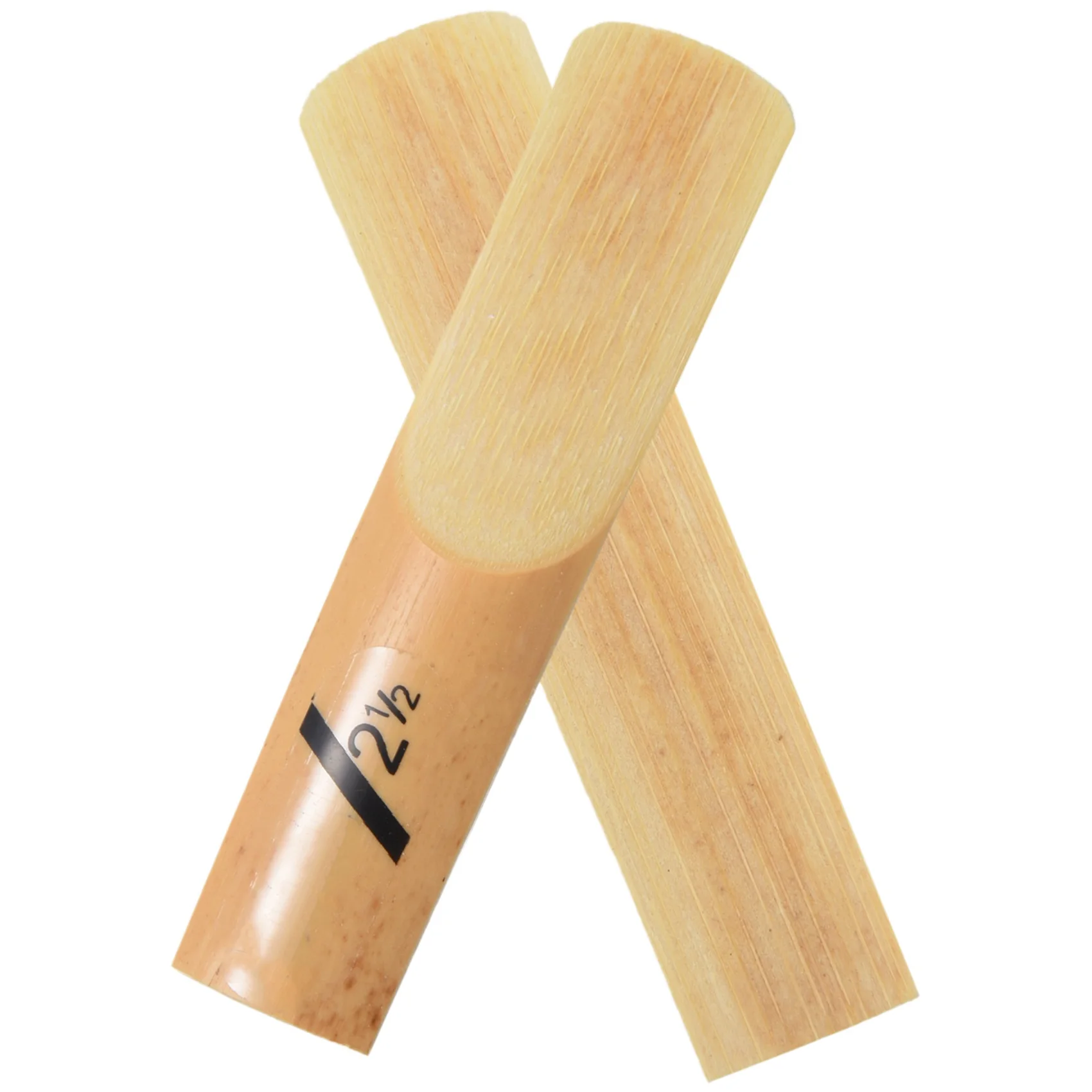 10 Uds. Cañas para clarinete fuerza 2,5 2-1/2 piezas y accesorios de instrumentos de viento de madera de bambú