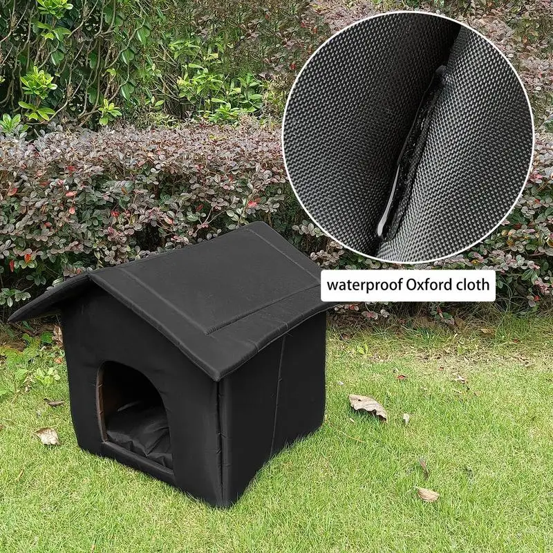 Cats House Waterproof Outdoor Keep Warm Pet Cat Cave Beds Nest Funny Foldable And Washable For Kitten Puppy Pets Supplies