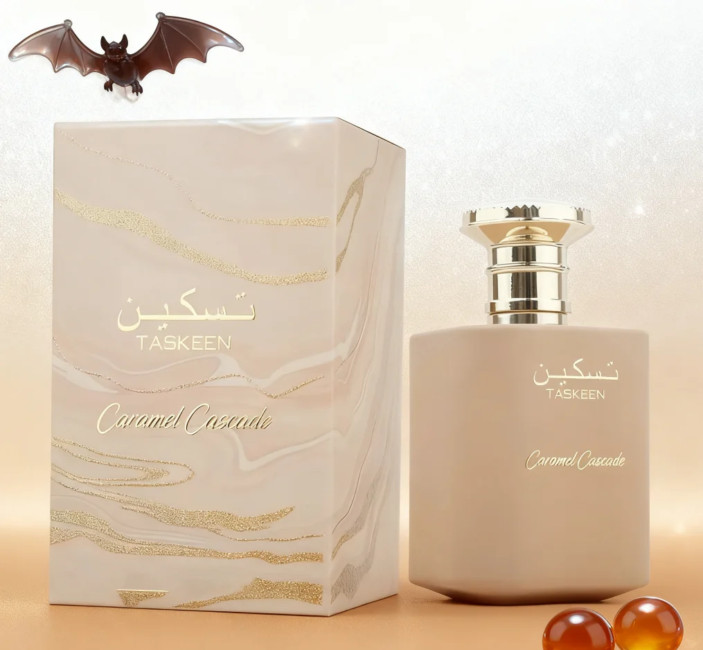 

Paris Corner Unisex New Taskeen Caramel Cascade парфюмерный спрей 3,4 унции, сливочно-сладкий, стойкий аромат, модная ниша подходит