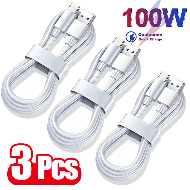 100w Typ C supers chn elles Ladekabel Datenkabel für Samsung Huawei Ehre Xiaomi Redmi Oppo Vivo Schnell ladegerät USB C Kabel