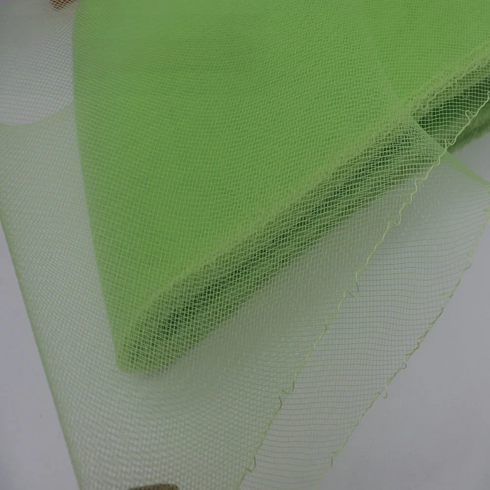 50 Yard/Lot (16cm) Flat Plain Horsehair Crin Crinoline Braid Mesh for Women Crinoline DIY Hat Sewing Accessory