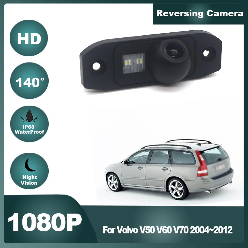 

Backup Rear View Rearview Parking Camera Night Vision High quality RCA Car Reverse Camera For Volvo V50 V60 V70 2004~2012