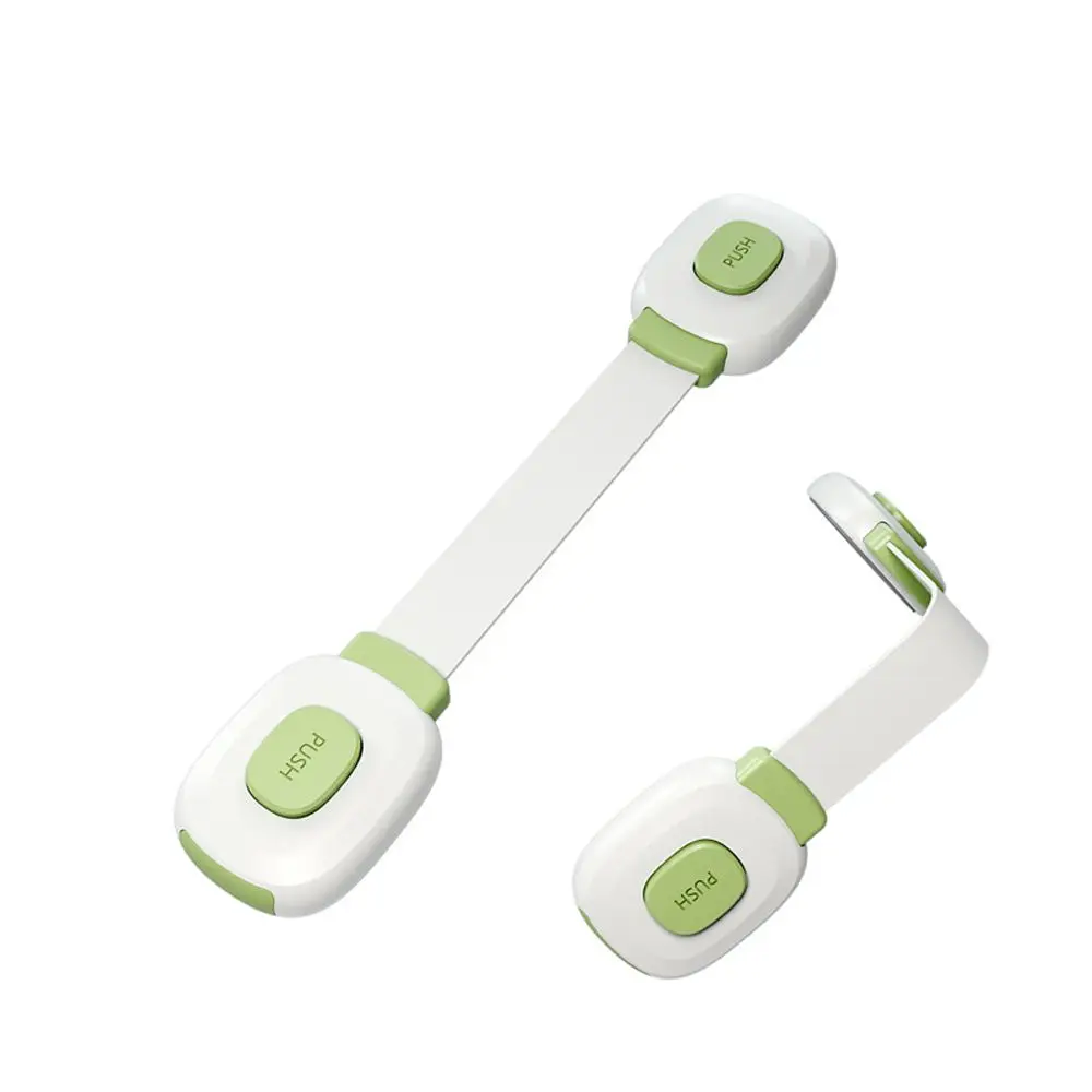 Double Buckle Slot Locks Straps Multipurpose Cabinet Locks Child Protection Equipment Refrigerator Door Locks Baby Safety Locks