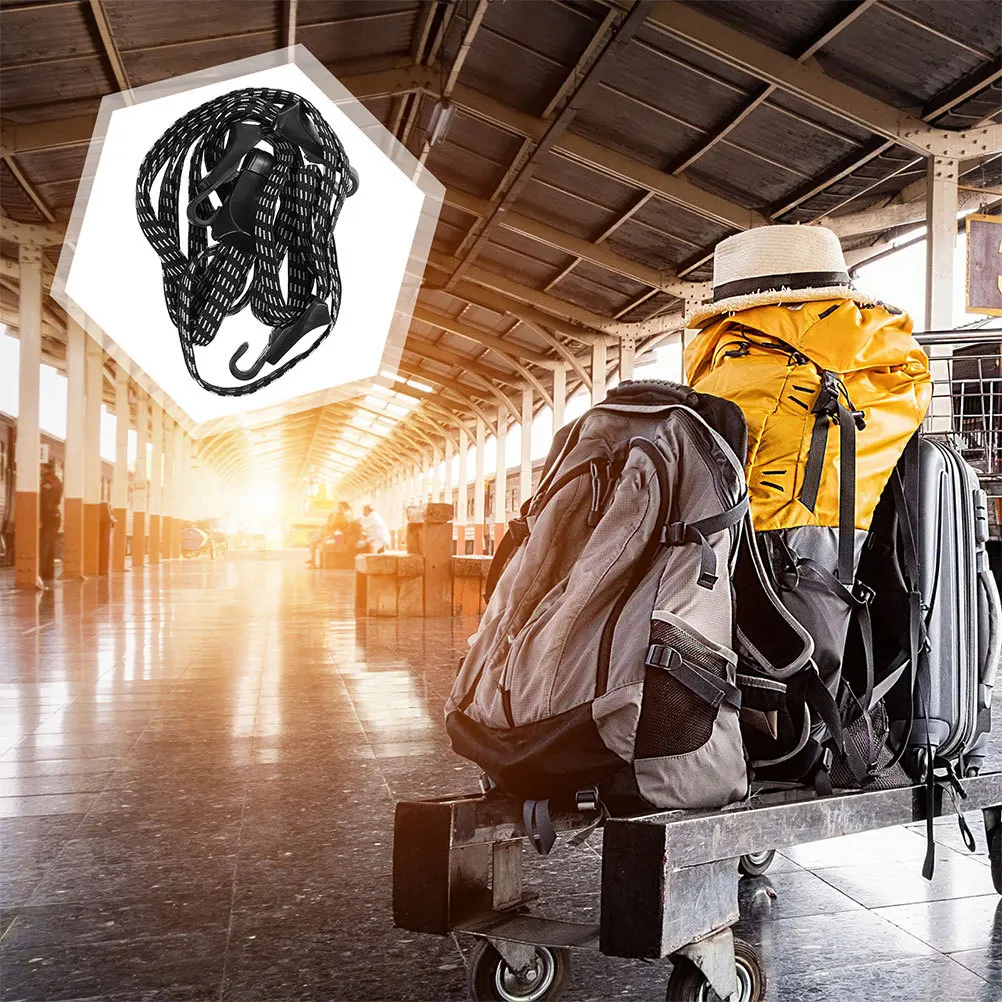 4 قطعة أشرطة بنجي للدراجة العالمية لتثبيت الأمتعة، بناء PP قوي، عقد ثابت على دراجة هوائية جبلية، دراجة نارية قابلة للتعديل #3