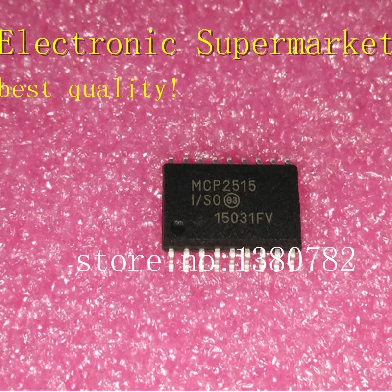 

Бесплатная доставка 100 шт./лот MCP2515-I/SO MCP2515 SOP-18 100% новая оригинальная микросхема в наличии!