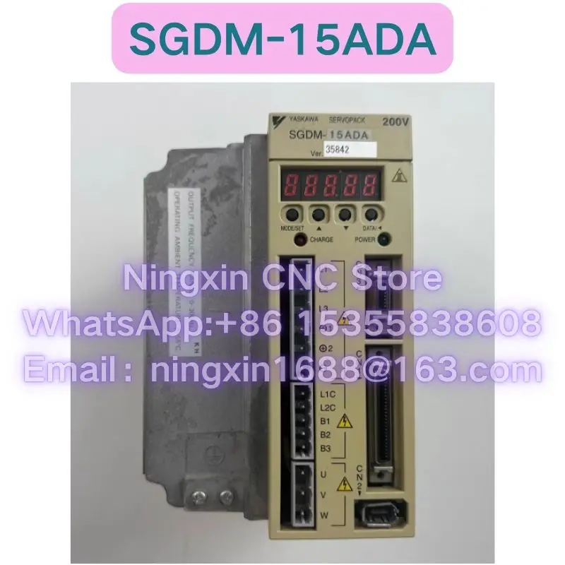 

Б/у сервопривод SGDM-15ADA Функциональный тест ОК Быстрая доставка