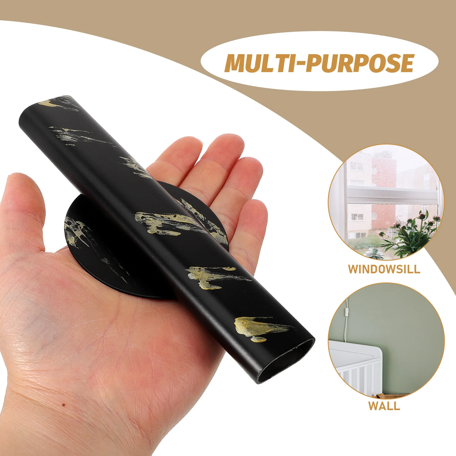 

Mounted Metal Flower Vase Nordic Style Hanging Holder For Home Decor Living Room Bedroom Kitchen Art Wall Display Tube Wall