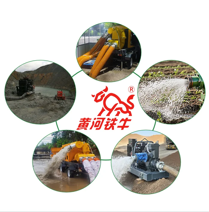 Centrifugal Automatic Sewage Water High Pressure Engine Driven Self-priming Pump