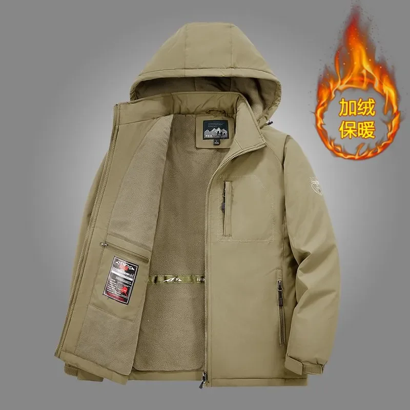 

Fashion Men's woolen Coats Solid Color Single Breasted Lapel Long Coat Jacket Casual Overcoat Casual Trench Spring and Autumn