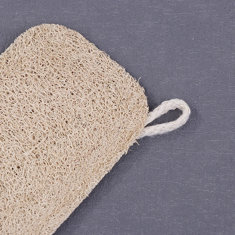 1 pz Luffa Naturale Panno per lavare i piatti Spugna Luffa Scrub Pad Piatto Pentola Facile da pulire Scrubber Spugna Cucina Spazzole pulite Pad