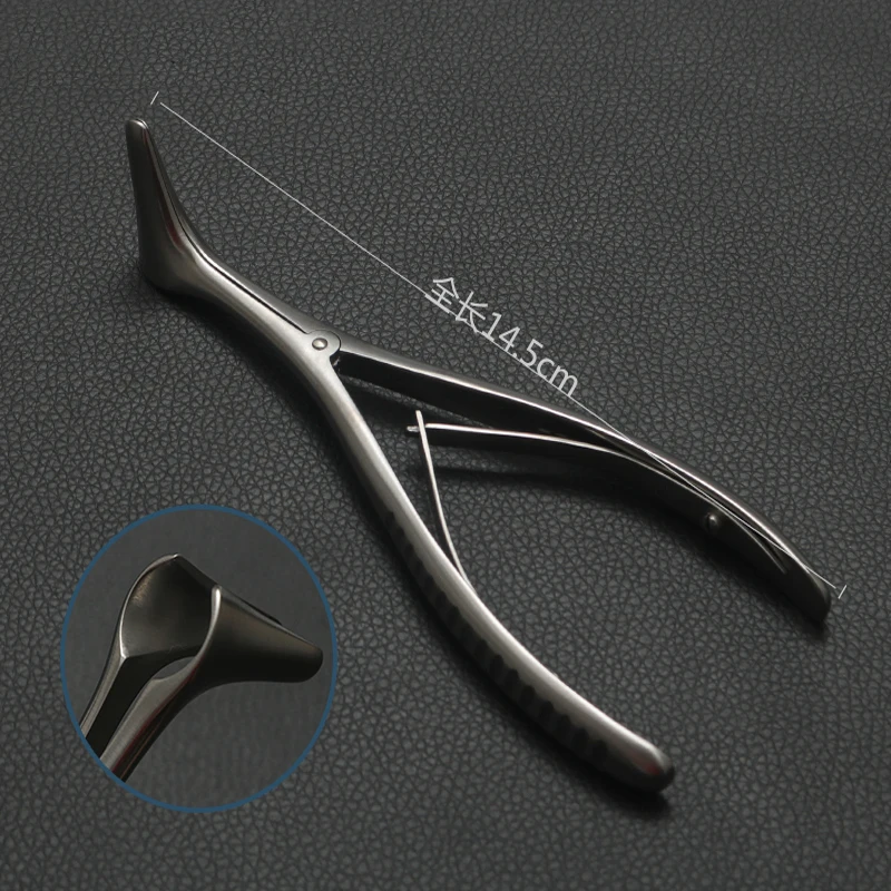 Rhinoscope nose expansion forceps stainless steel nasal cavity inspection adult children rhinoscopy rhinoplasty equipment specul