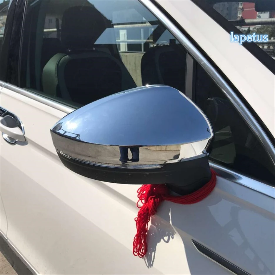 باب خارجي مرآة الرؤية الخلفية شل غطاء حامي الديكور غطاء الكسوة صالح ل Volkswagen VW Tiguan 2016 - 2022 اكسسوارات السيارات