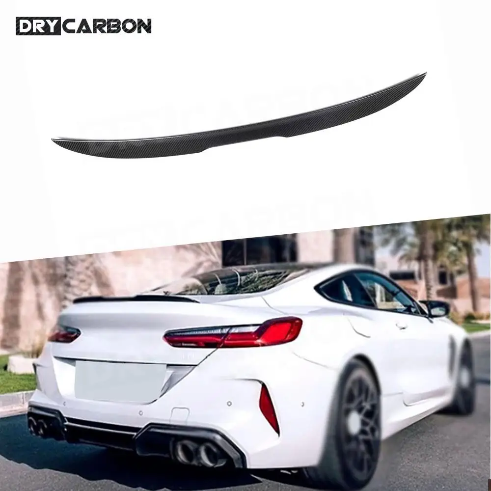 

Carbon Fiber Rear Boot Lip Spoiler Car Styling Bodykits Accessories for BMW G15 Coupe 2019-2022 FRP Rear Spoiler
