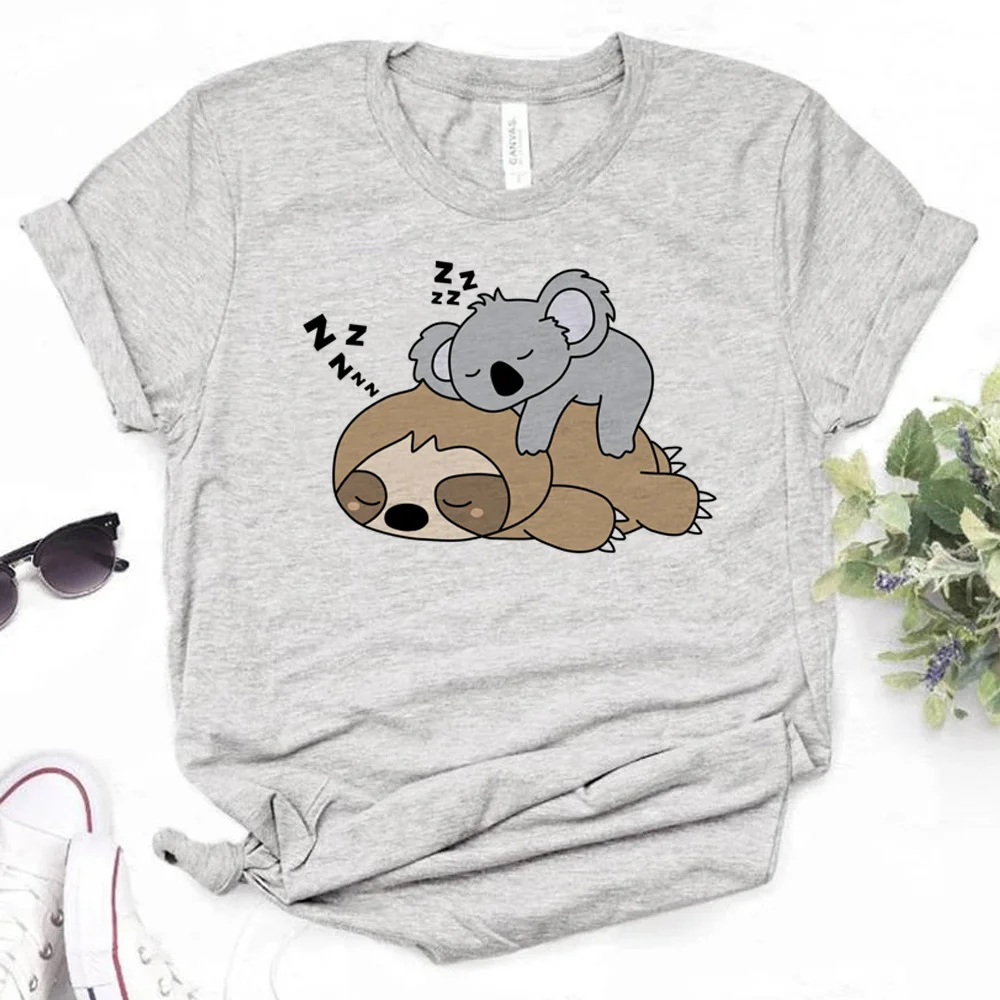 Australia Koala t shirt women comic Tee girl anime 2000s Japanese clothing