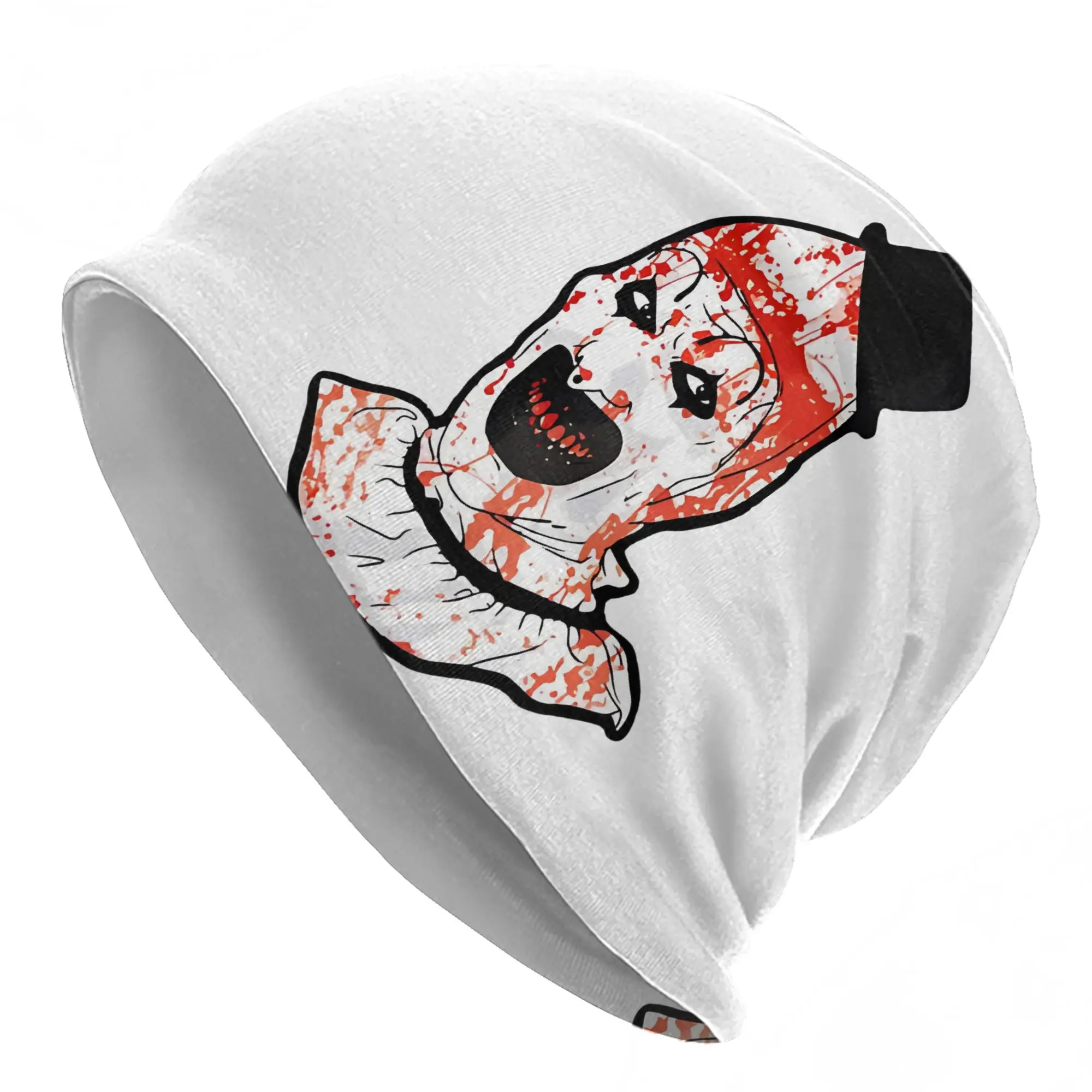 Love Funny Terrifier Skullies Beanies Hats Christmas Slasher Film Art Spring Unisex Outdoor Caps Warm Dual-use Bonnet Hat