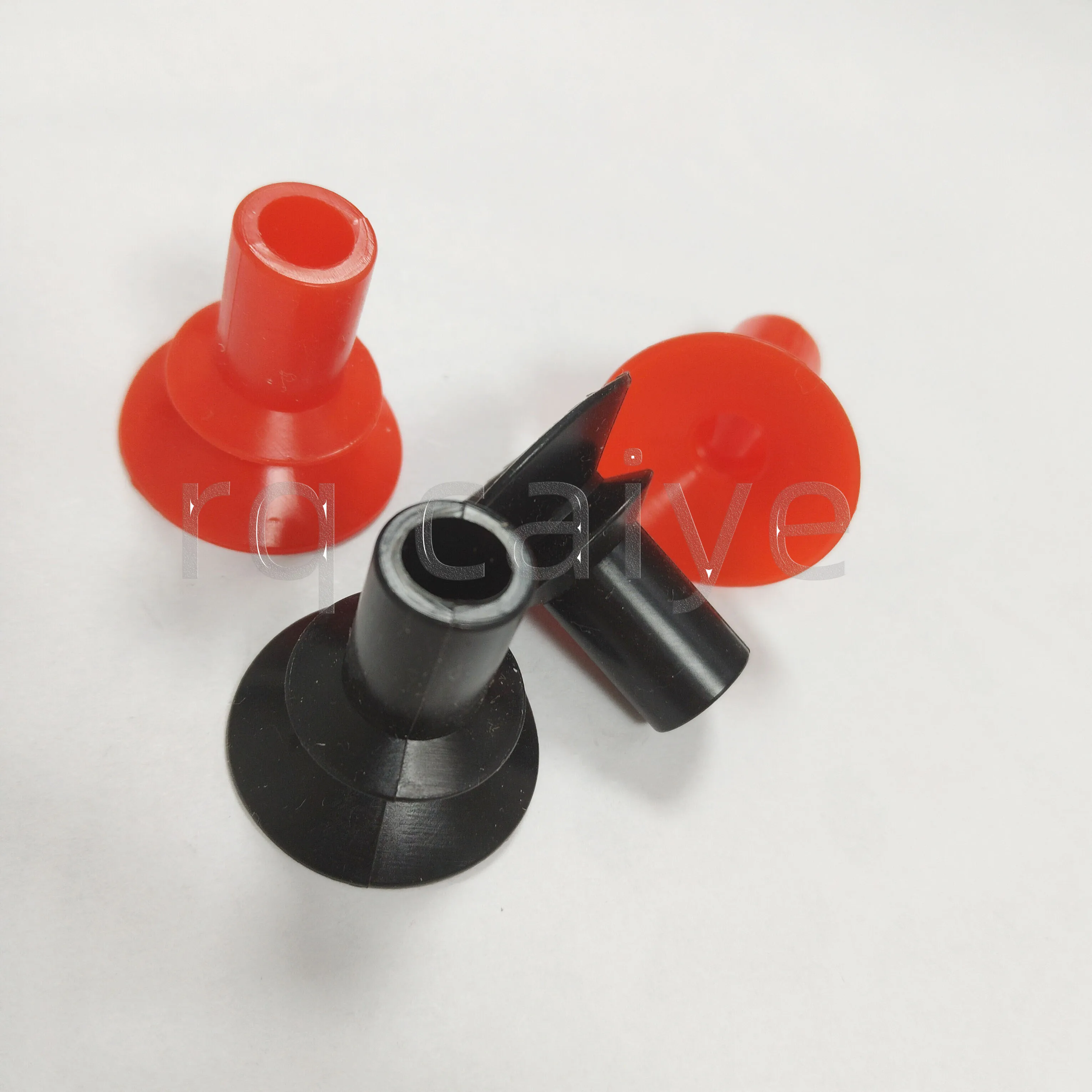 

100 шт. резиновых присосок 27x7x27 мм, двухслойные, для запчастей печатных машин