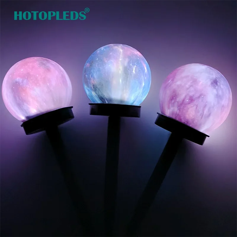 

6PCS Solar Powered LED Bulb Lamp Energy Light Waterproof Outdoor Garden Light Street Solar Panel Ball Lights Lawn Yard Lamp