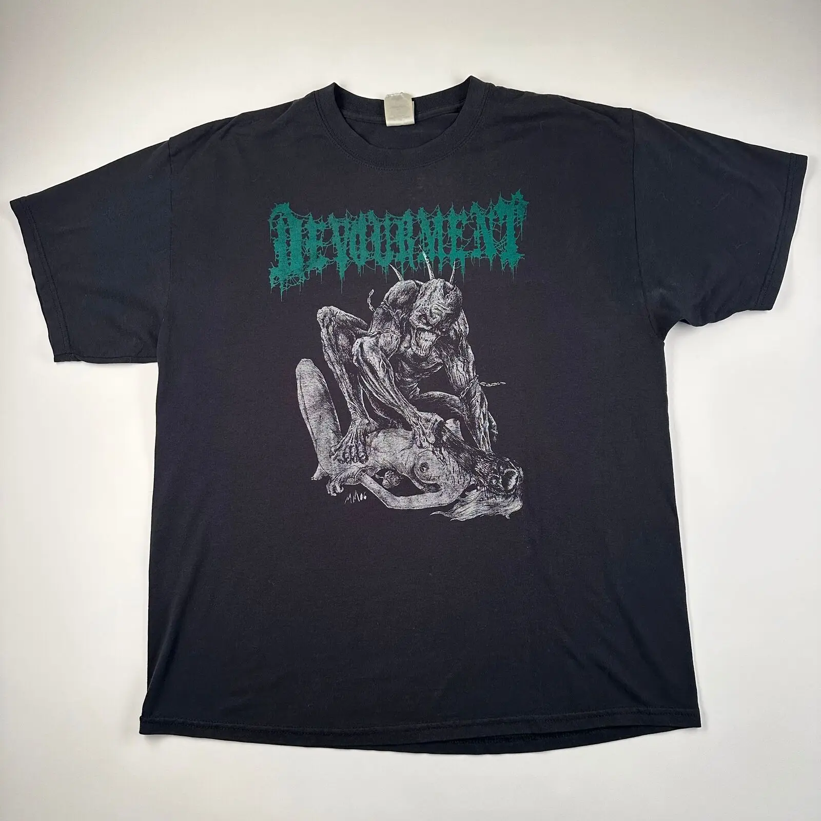 Vintage 2000S Devourment T Shirt Xl Deflesh