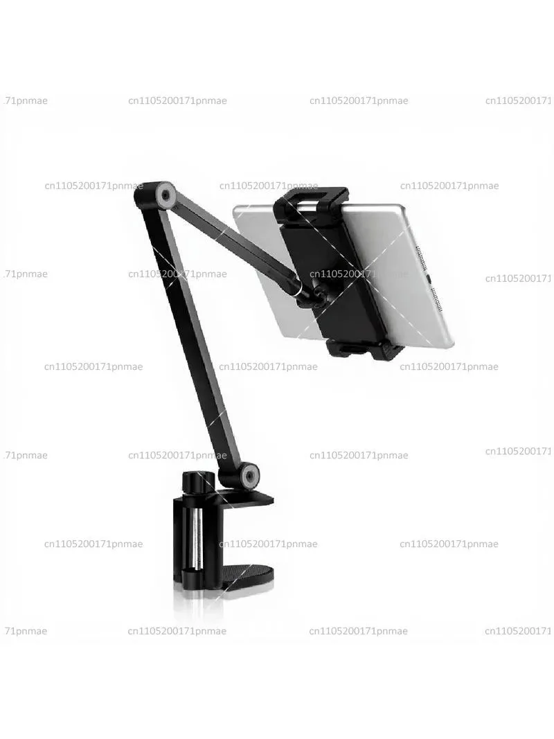 Tablet Stand Multifunctional Aluminum Alloy Foldable Holder for Tablets and Phones Live Streaming Bedside Use